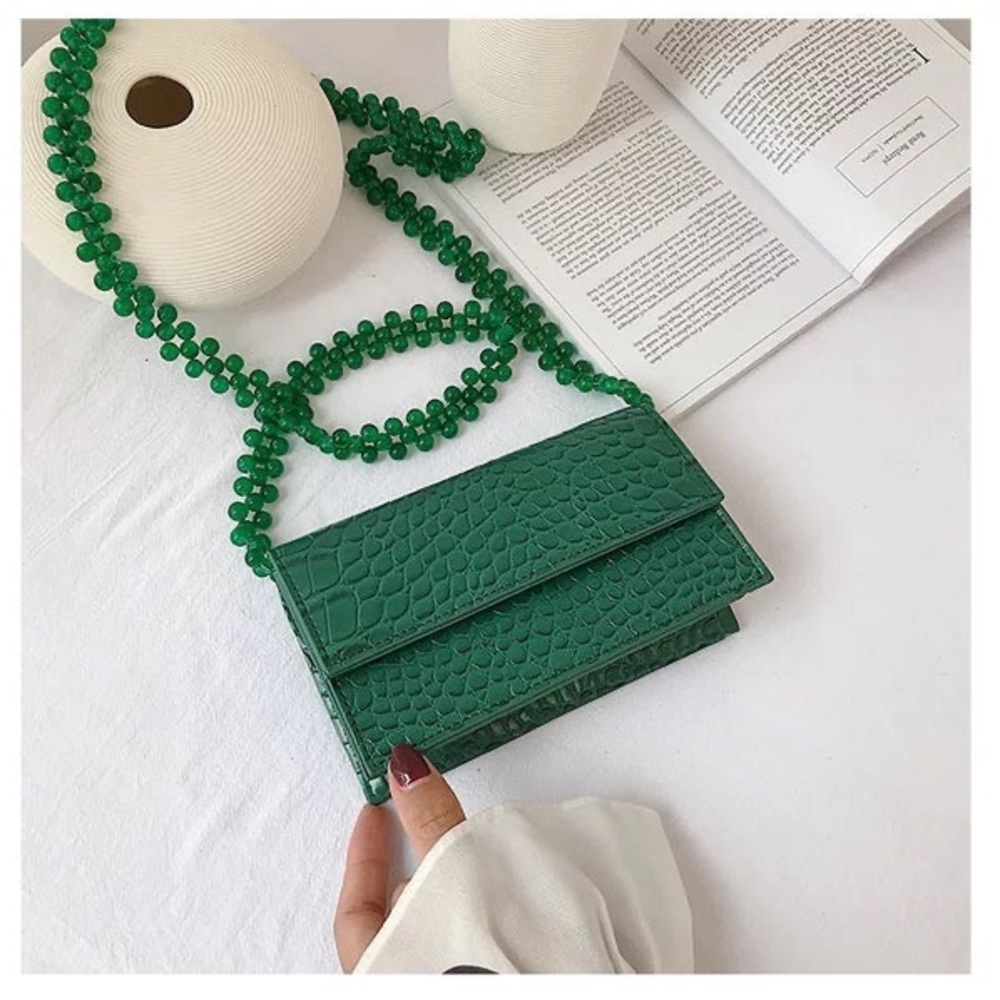 Mardi Gras Handbag (Green)